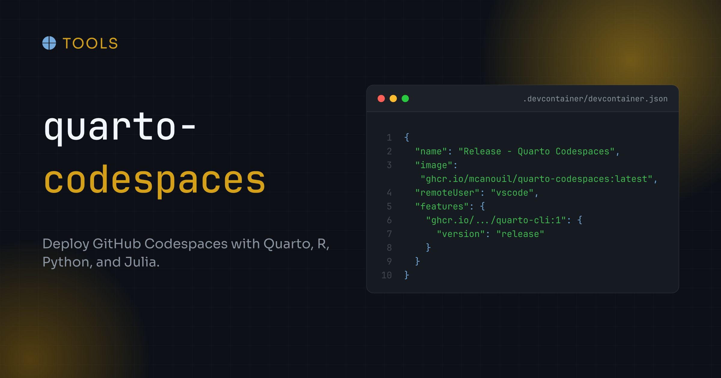 Quarto Codespaces